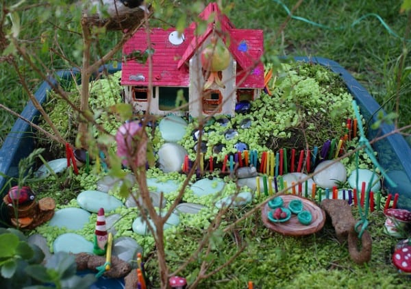 Get some tips on how to make a beautiful fairly garden with the kids! You will love this family project!