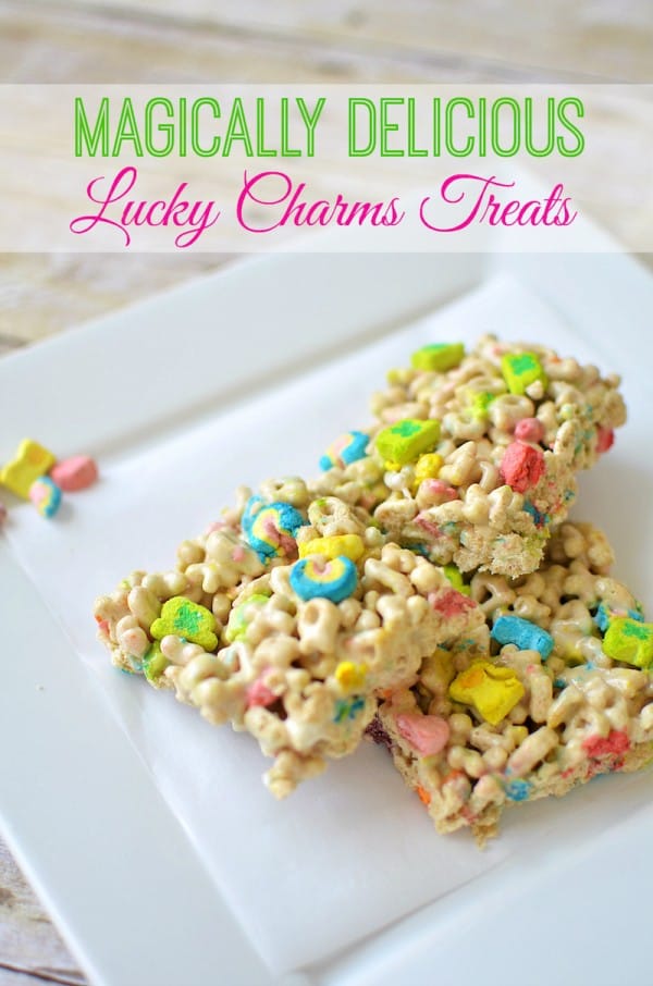 magically delicious lucky charms treats