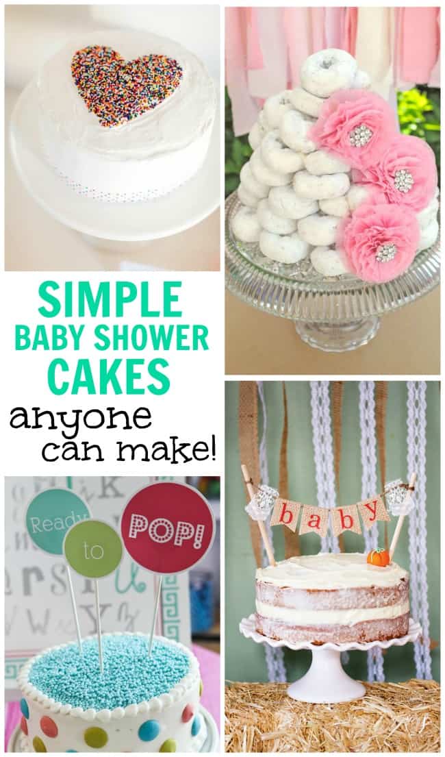 DIY Baby Shower Cake Ideas  How to Make Simple & Easy Homemade Cakes