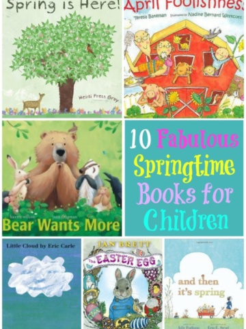 10 fabulous Springtime books for children!