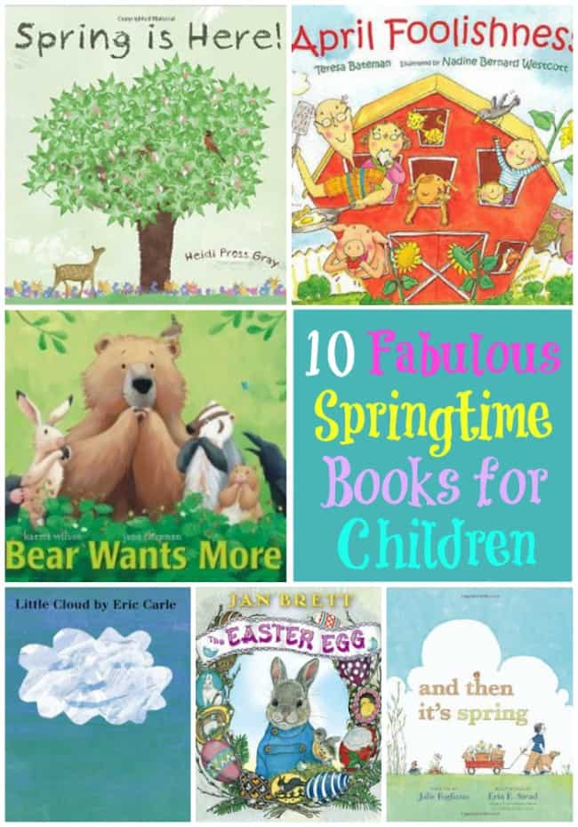 10 fabulous Springtime books for children! 