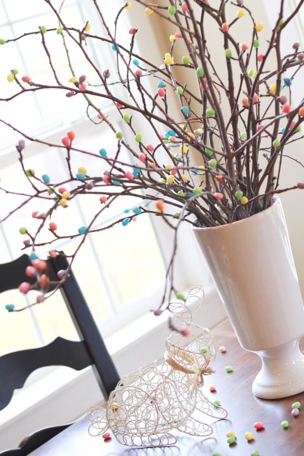 A Jelly Bean Tree!! Perfect for some Easter Home Decor!!