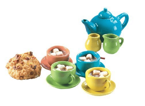 This tea set is so perfect! Perfect Easter gift for girls!