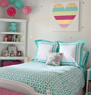 tween girls bedroom