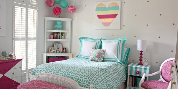 Bright and Bold Teen Room