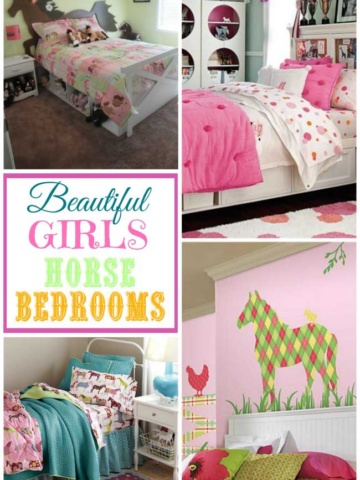 Beautiful girls horse bedrooms 1