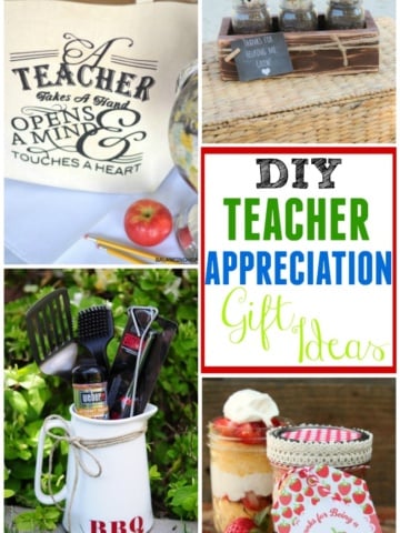 DIY Teacher Appreciation gift ideas
