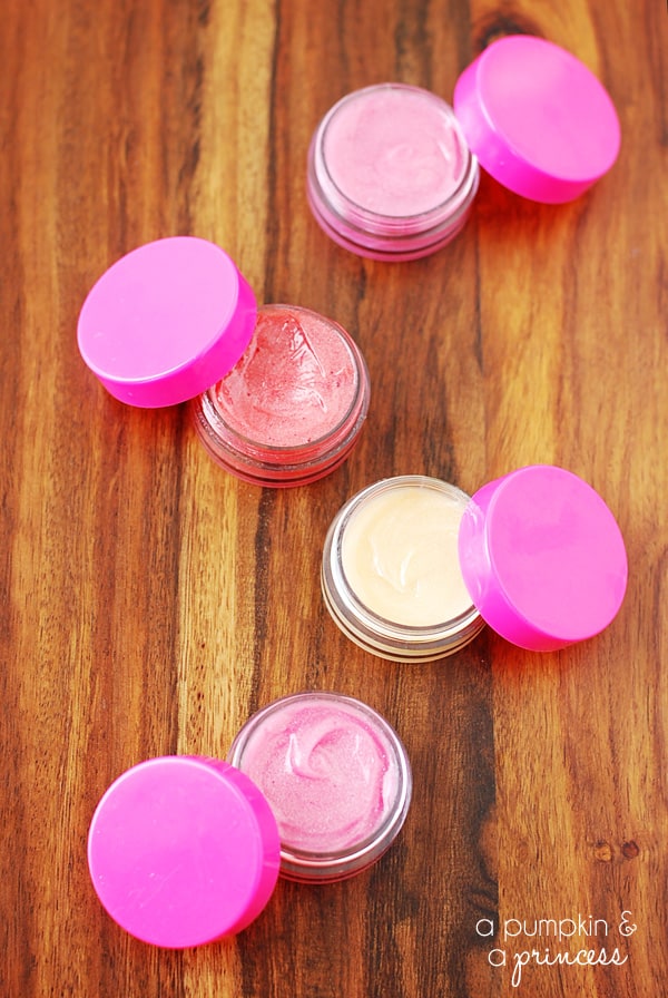 Two ingredient lip balm - what a fun and kid friendly Mothers day gift idea!