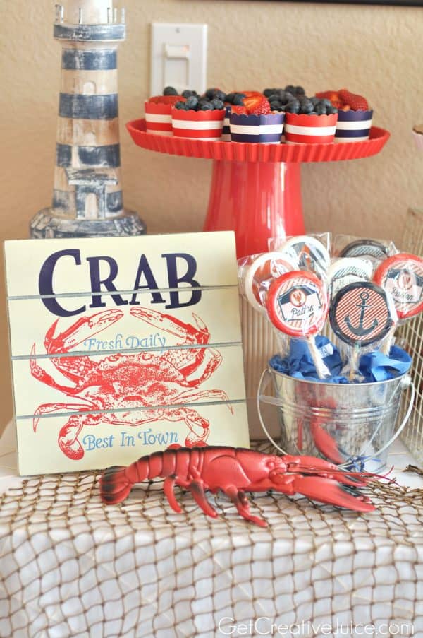 Such cute nautical party ideas! So timeless for a boys birthday!