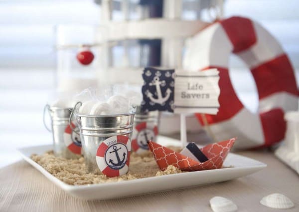 Love all of these nautical party ideas!