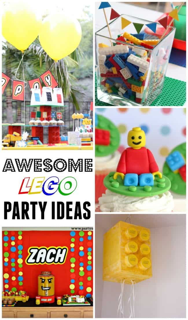 Awesome party ideas for those lego-loving kids!