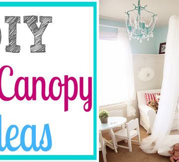 DIY bed canopy ideas