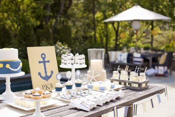 This party is so stunning! Love these nautical party ideas!