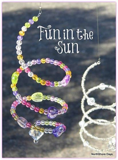 Love these easy little suncatchers! Such a cute kid friendly Mothers Day gift!