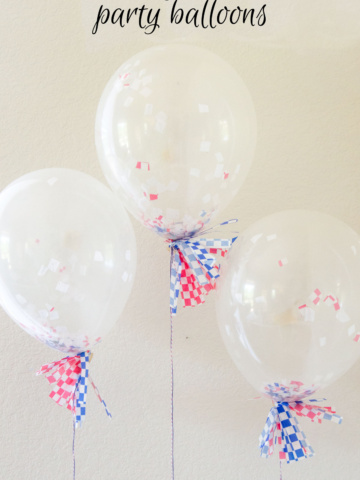 4th of July Party Balloon Tutorial by Love The Day