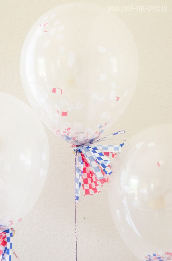 4th of July Party Balloon Tutorial by Love The Day