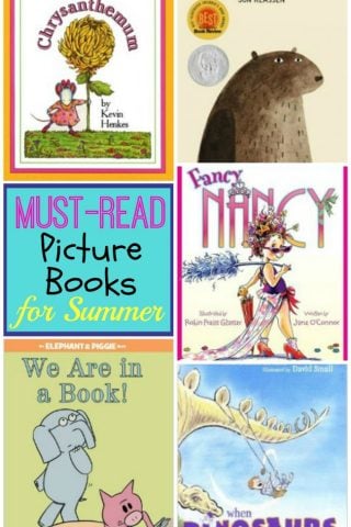 Must-read picture books for Summer. These are tried and tested kids favorites!