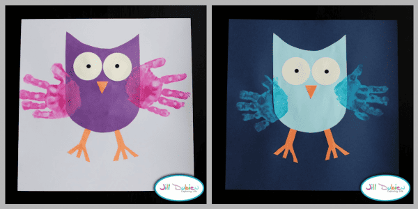 handprint owls