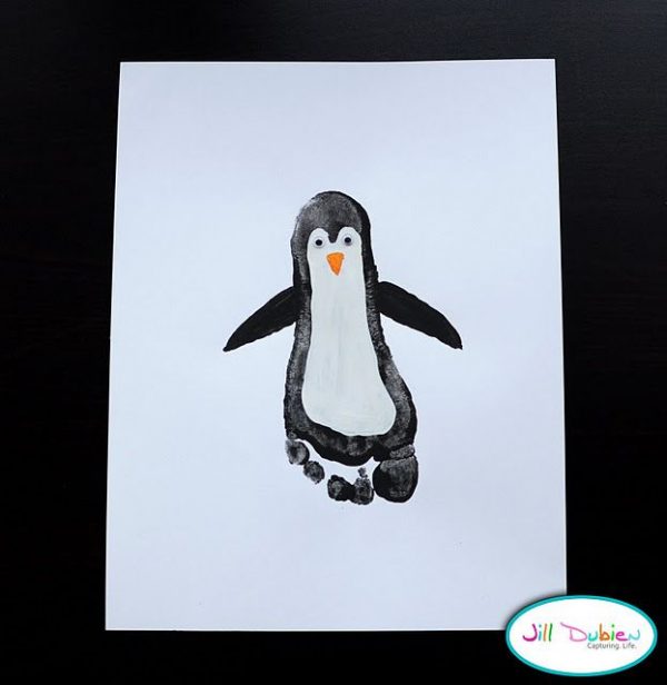 penguin footprint craft