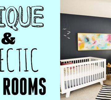 unique and eclectic kids rooms