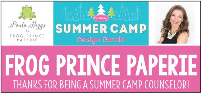 Frog Prince Paperie at Design Dazzle Summer Camp