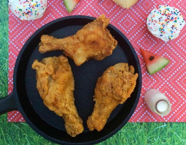 tiny picnic chicken skillet