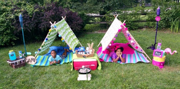 Nikki and Adam Camp Tents