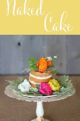 Learn how to make this quick and simple naked cake for any celebration!