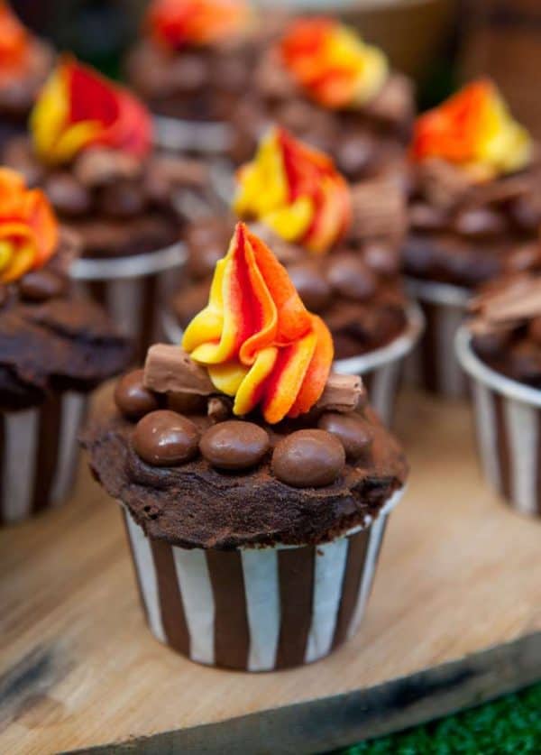 campfire cupcake