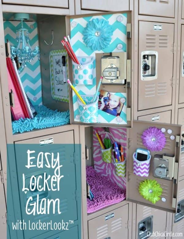 glamorous locker ideas