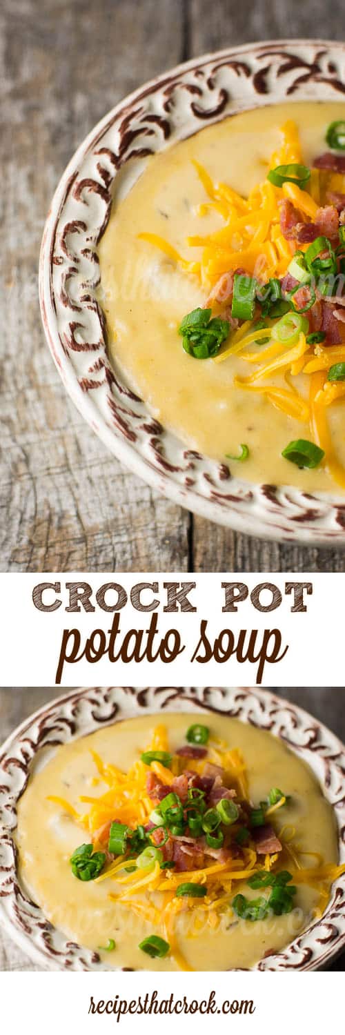 Crock Pot Potato Soup from recipes that crock!