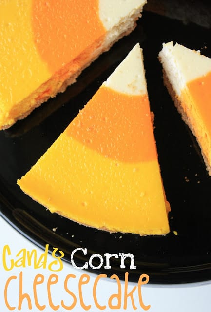 Orange, yellow, and white Cheesecake
