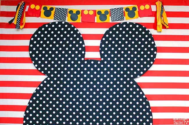 Mickey sales mouse backdrop
