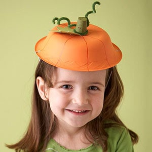 Adorable Pumpkin Hat Craft