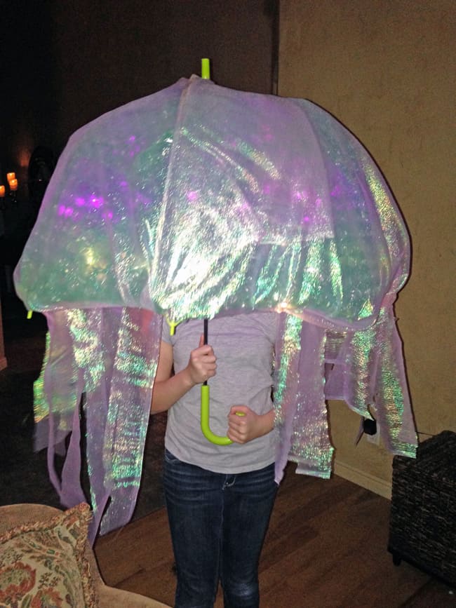 Last Minute Jellyfish Halloween Costume - Kayla's