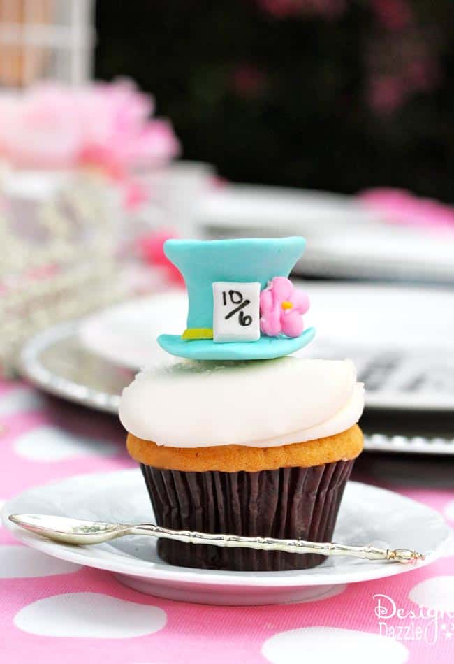 Vintage Glam Alice in Wonderland party with DIY tips, tutorials and repurposing ideas. Party designed by Toni Roberts - Design Dazzle