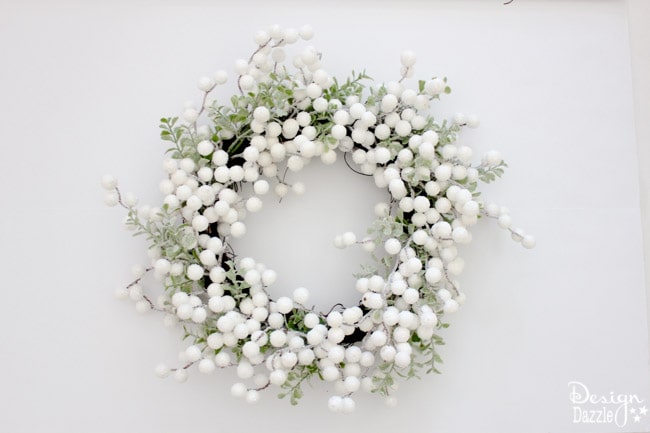 Have a wreath that needs to be spruced up? DesignDazzle shows you an easy DIY!