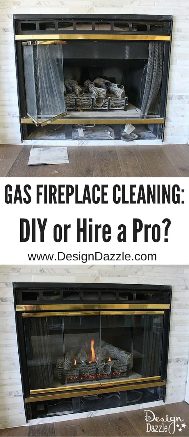 Gas Fireplace Cleaning: DIY or Hire a Professional? www.designdazzle.com