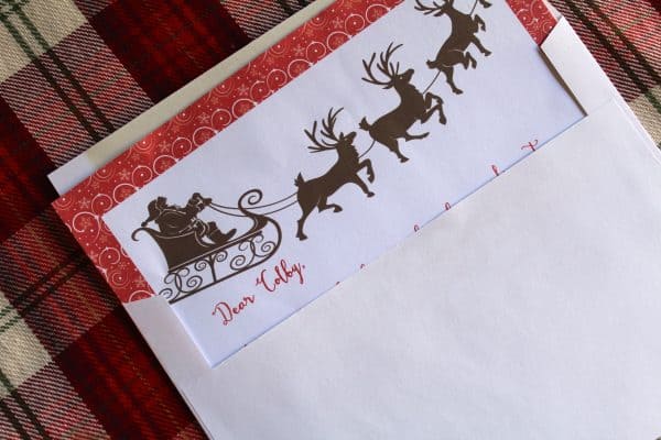 Everyday Party Magazine Letter from Santa on Design Dazzle
