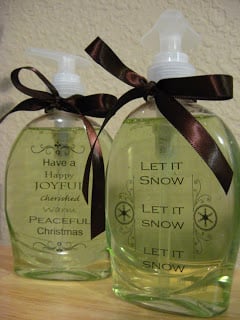 Merry Soaps that are perfect gifts for your neighbors!