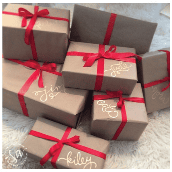 Fun Gift-Wrapping Ideas on Design Dazzle.