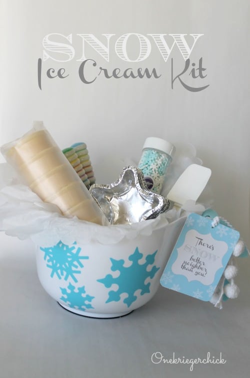 Snow Ice Cream Kit that is deliciously magical!