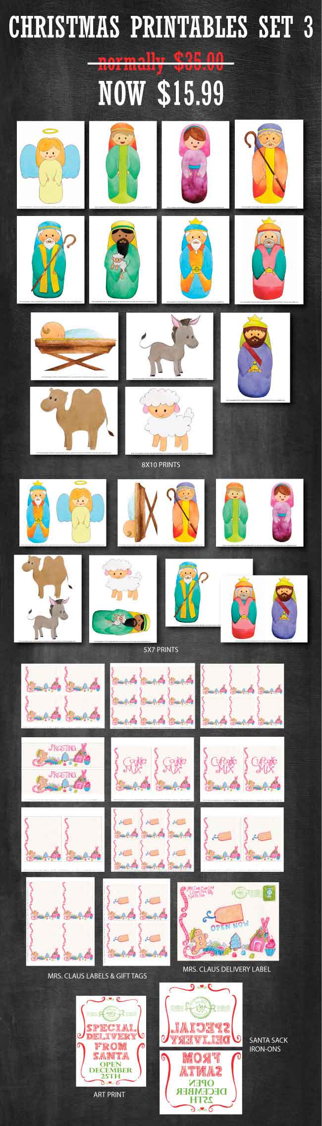 Design Dazzle Printable Set available at www.designdazzle.com