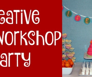 Creative elf workshop party