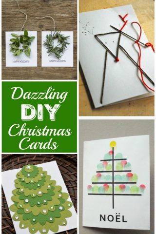 Dazzling DIY Christmas Cards for that special homemade touch!