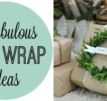 Fab gift wrap ideas