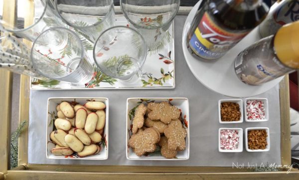 How to create a holiday Italian soda bar; and cookies