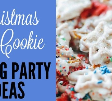 Cookie Baking Party Ideas