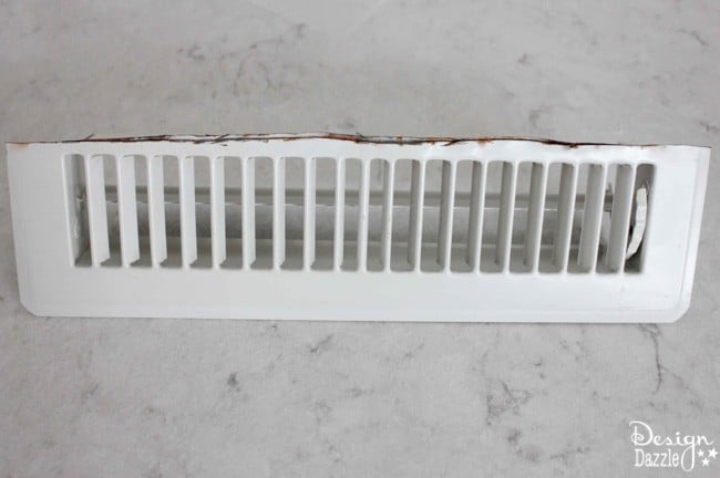 Sharing tips on how to clean your floor and ceiling vents in the dishwasher. This idea is so QUICK and EASY!!!