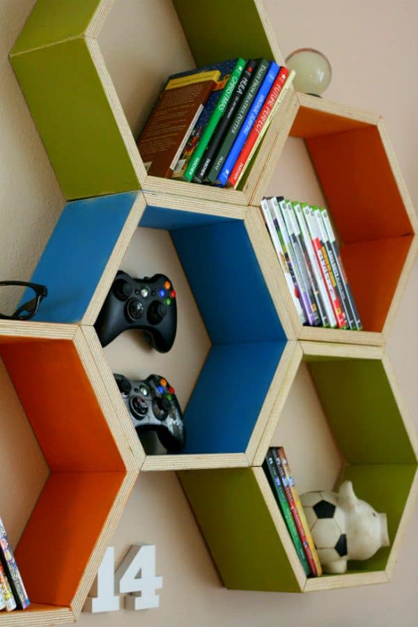 honeycomb shelving